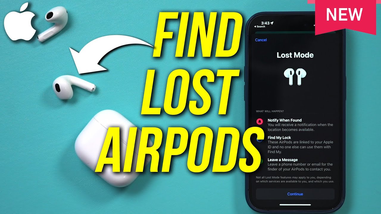 How To Find Lost AirPods Or Lost AirPods Case