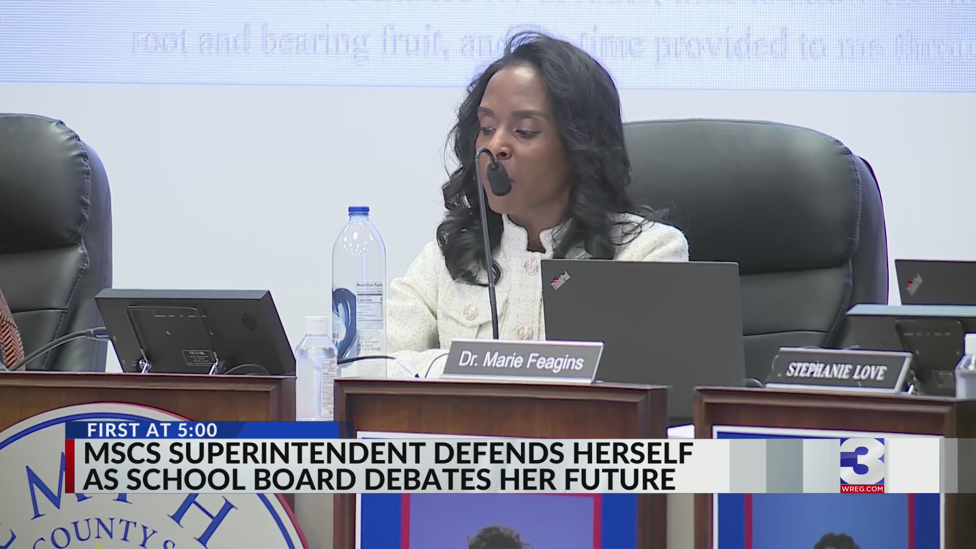 MSCS superintendent defends herself amid board accusations