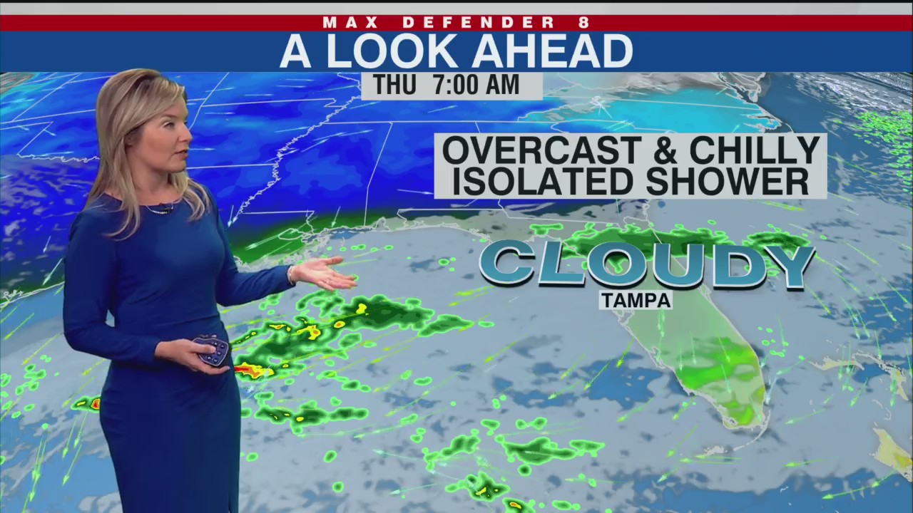 Here's how chilly we are getting Wednesday night & when we start to warm up