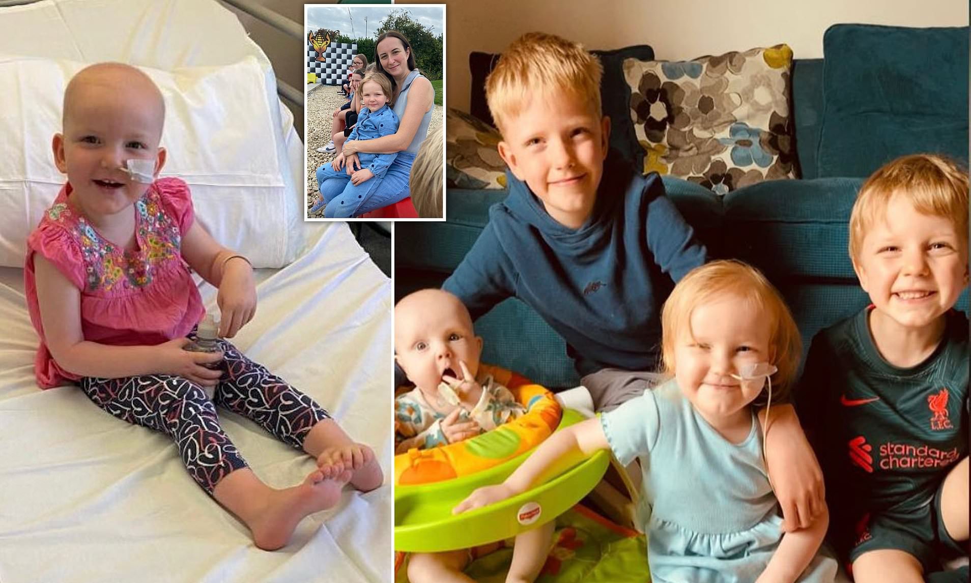 Toddler diagnosed with cancer after doctors mistook symptoms for flu