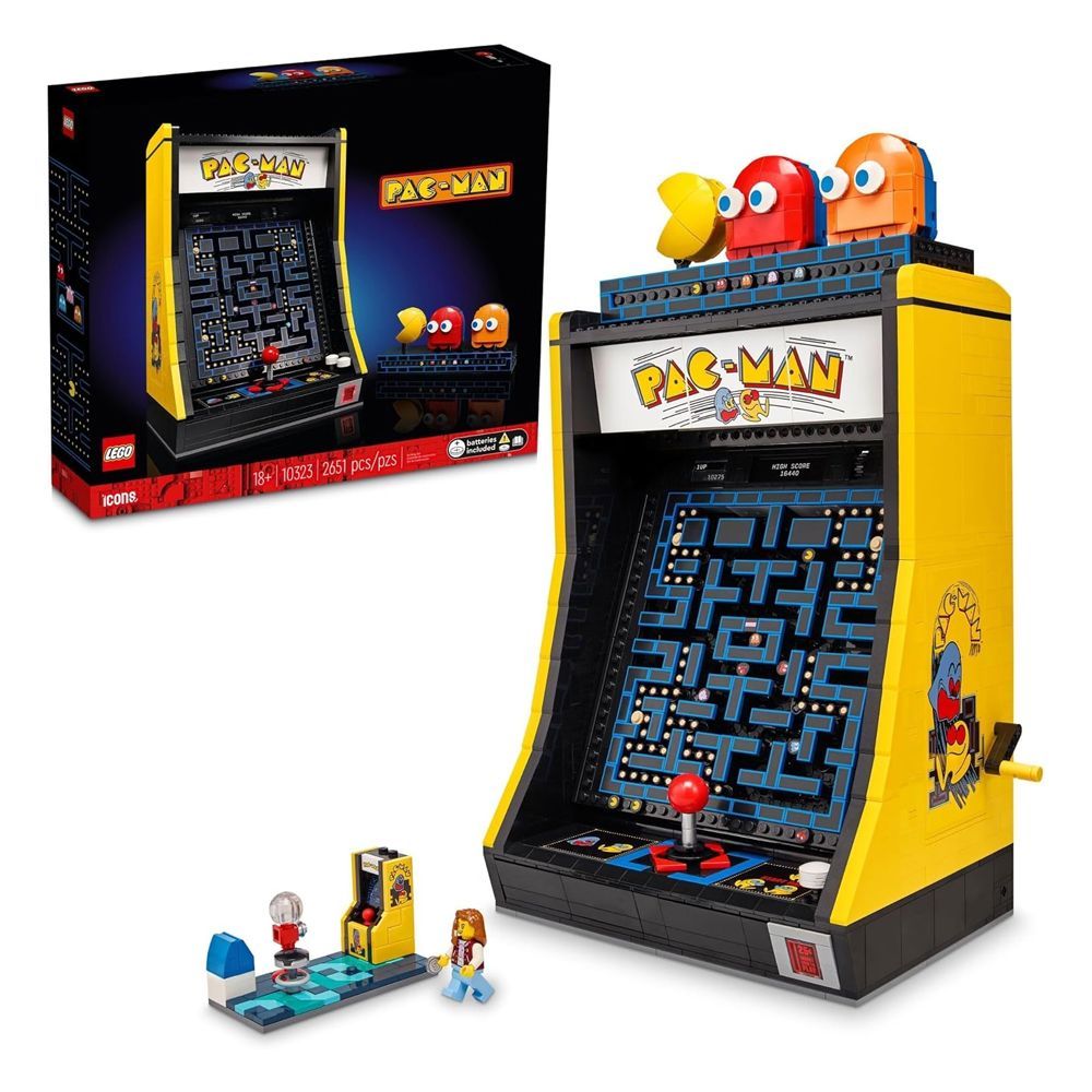 11) PAC-MAN Arcade Building Kit