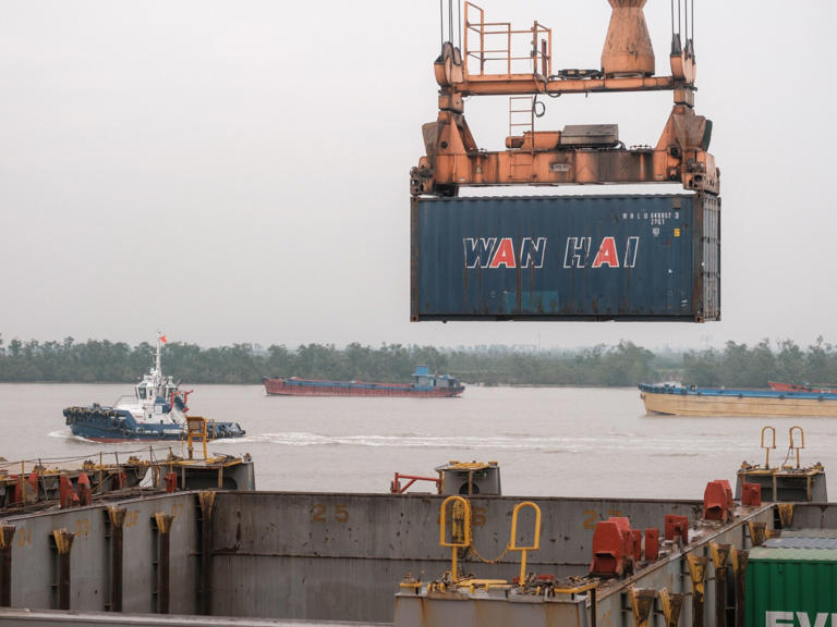 Vietnam Maritime Corp. Operations at Hiphong Port