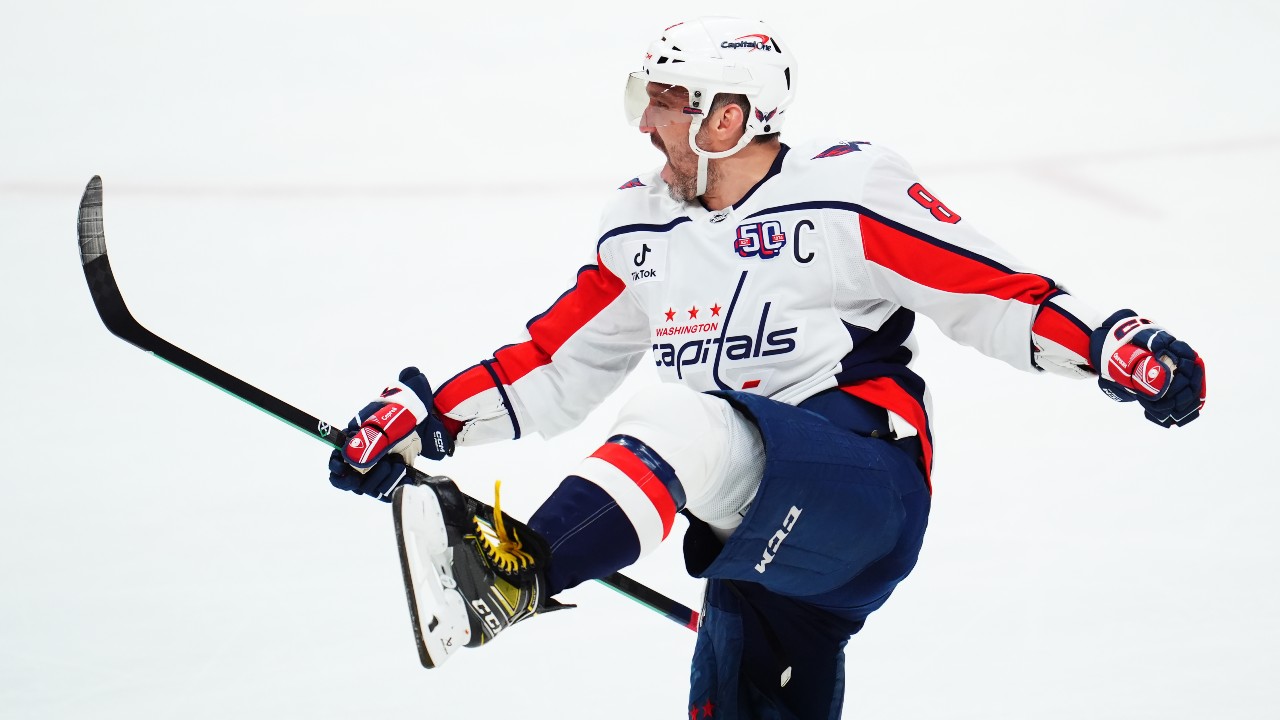 Alex Ovechkin on track to break Wayne Gretzky’s NHL career goals record