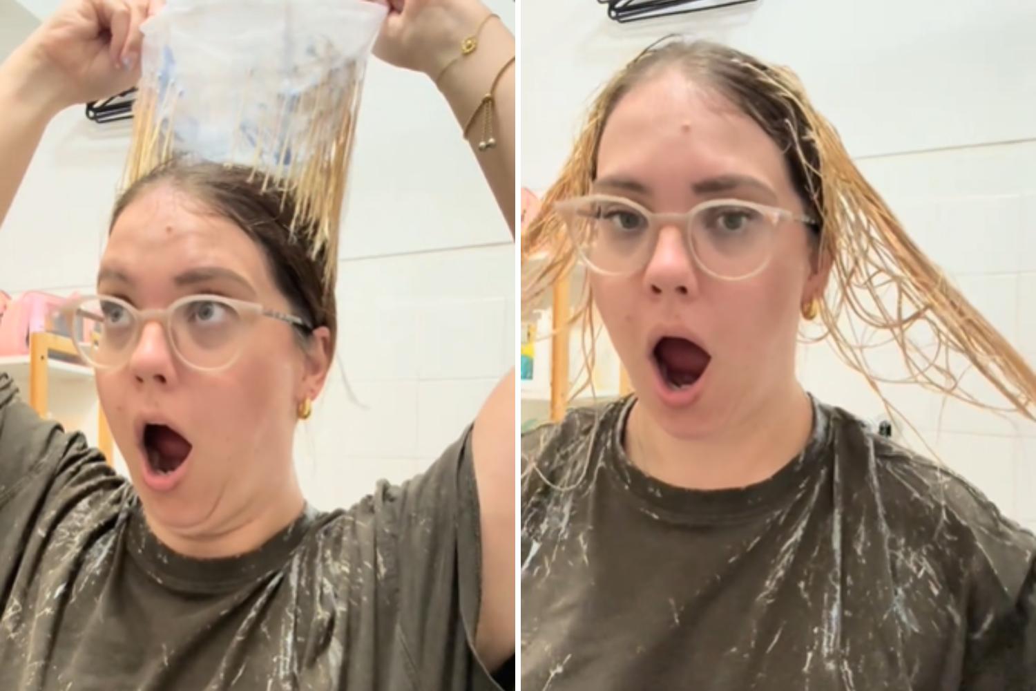 Moment Woman Realizes She's 'Ruined' Her Hair Days Before Friend's Wedding(02)