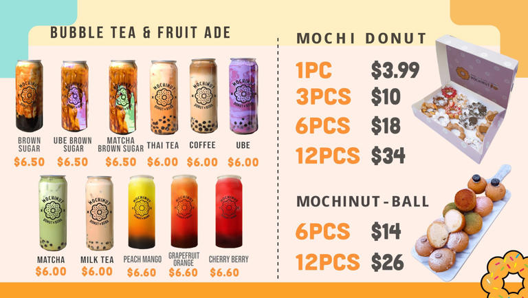 Mochinut Reno full menu: All items and prices for donuts, hotdogs and ...