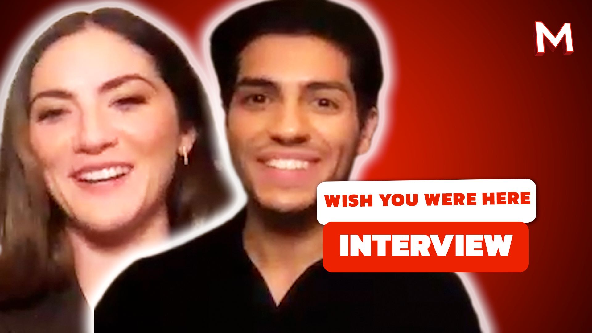 Isabelle Fuhrman & Mena Massoud Talk Romance & 'Wish You Were Here