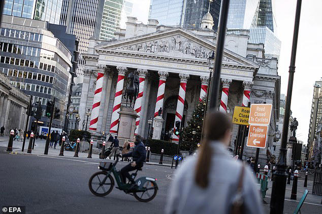 Rachel Reeves' proposals have been slammed for 'running completely contrary to the government's ambitions for growth'. Pictured: the Bank of England