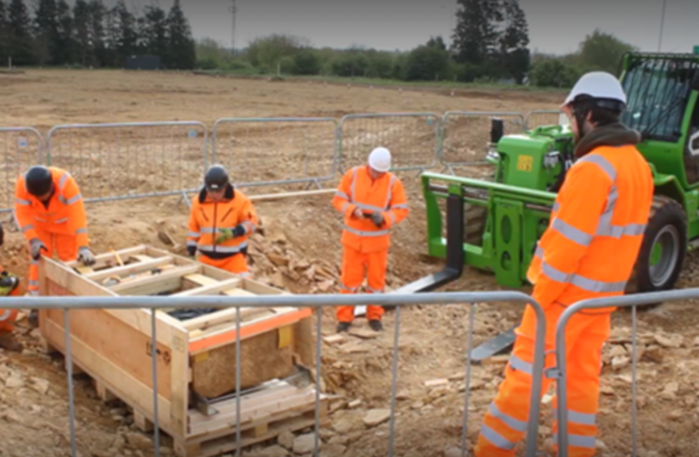 1,500-year-old Roman coffin found in East England during A47 highway works