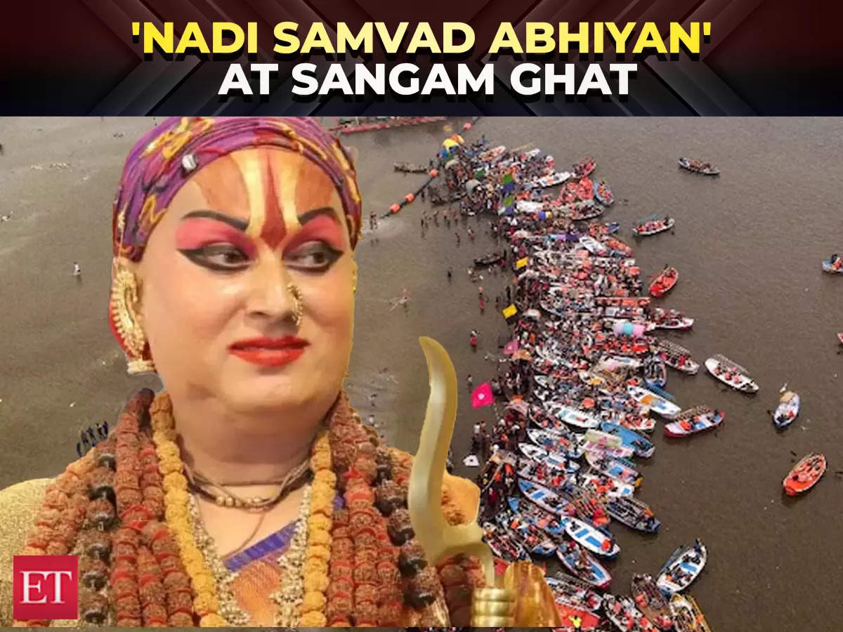 Maha Kumbh | Mahamandaleshwar Himangi Sakhi launches 'Nadi Samvad Abhiyan' in Prayagraj