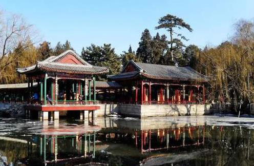 北京有一低调公园，紧邻圆明园和玉泉山，以“水”称奇，看点十足