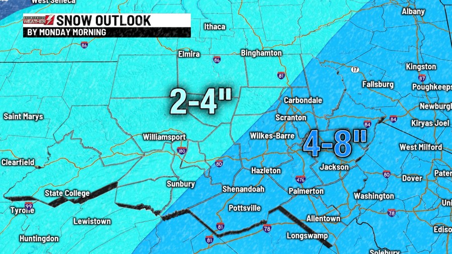 NWS issues winter storm warnings, extreme cold watch for multiple counties