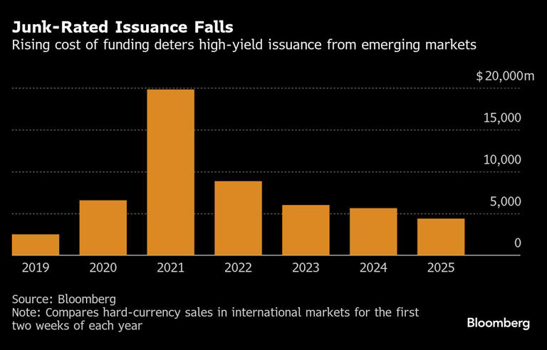 America First' Stalls Bond Issuance Bonanza in Emerging Markets