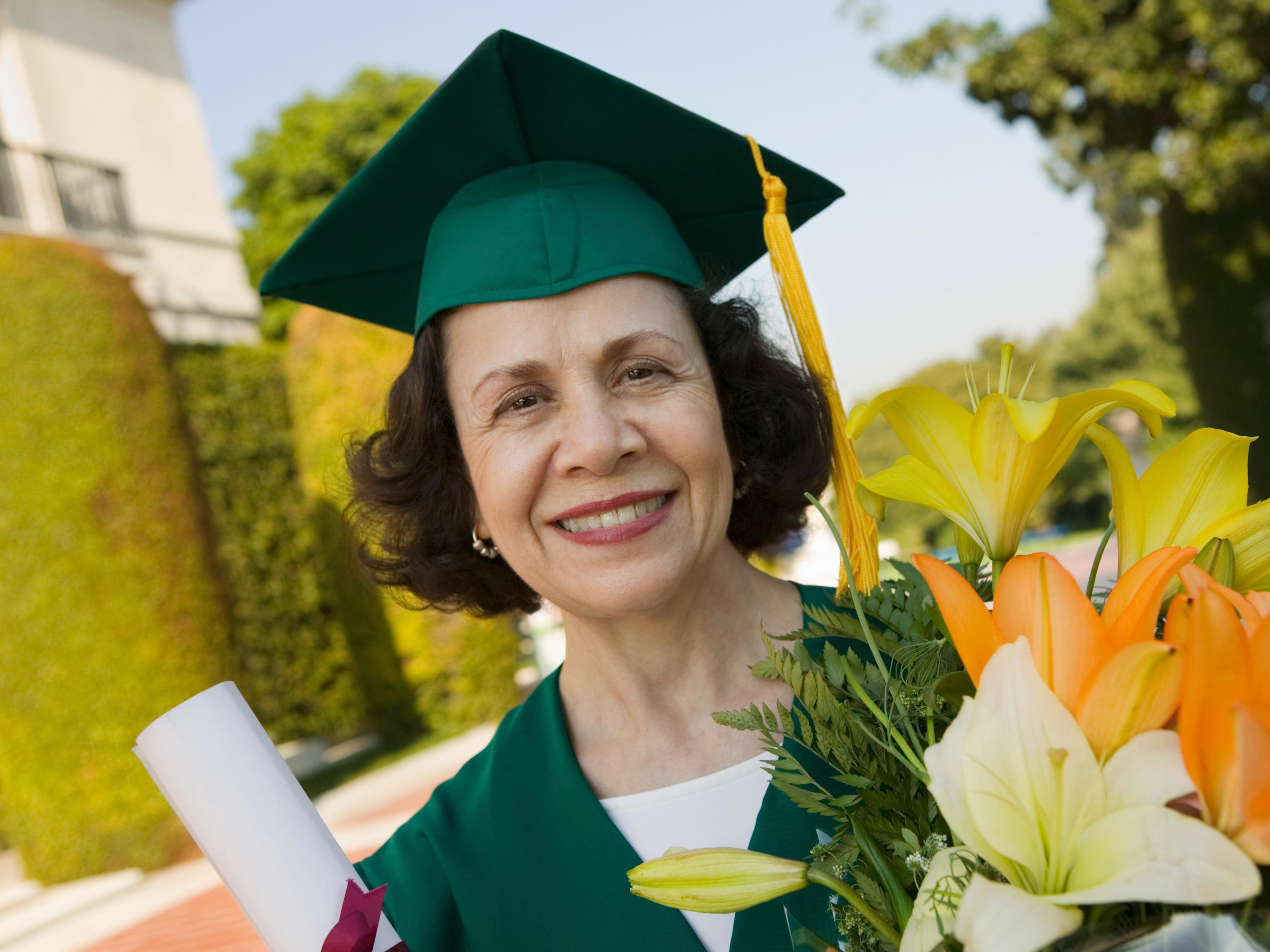 My mom started college at 55. After being a single parent and facing