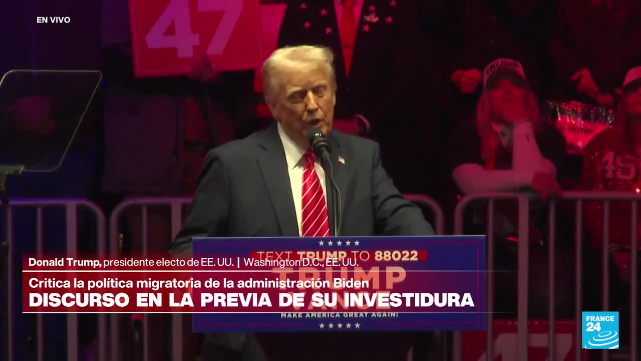 Donald Trump: ‘Cada orden radical del Gobierno Biden será derogada tan pronto como asuma el cargo'