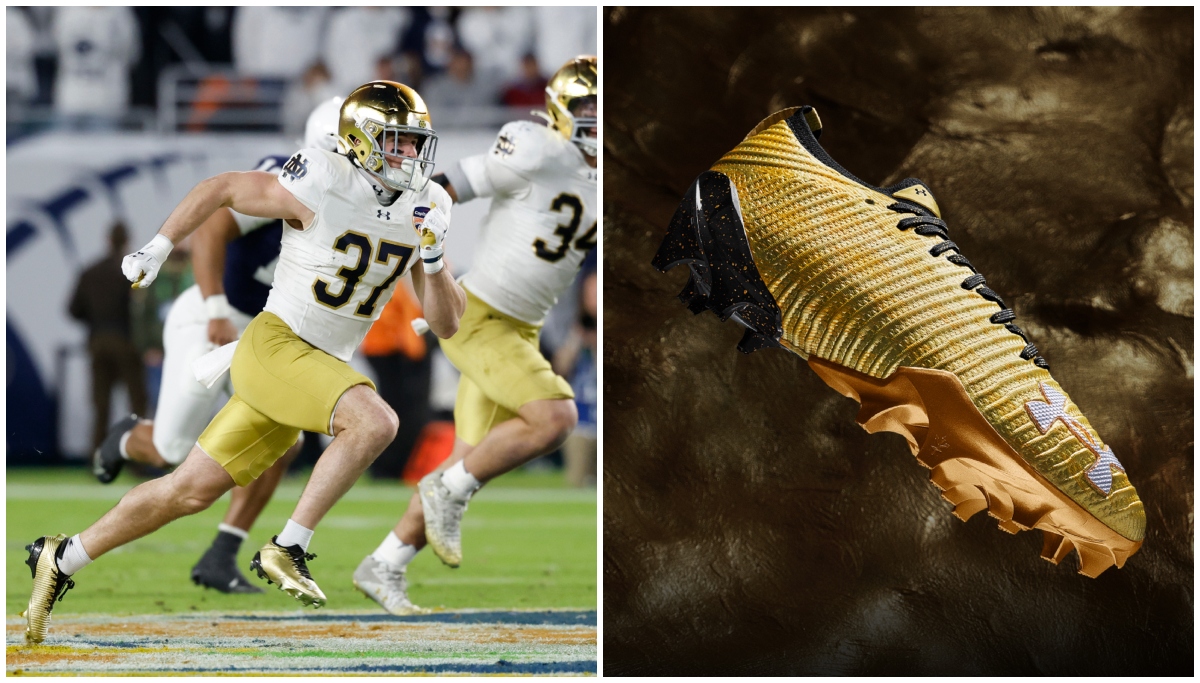 notre dame cleats