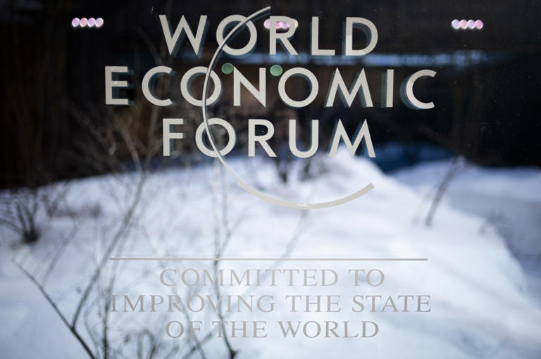 CORRECTION Switzerland Davos