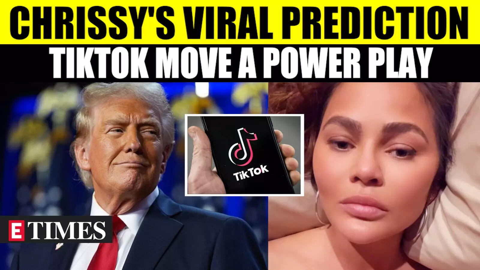 Chrissy Teigen Criticises Trump for TikTok Ban Drama, Pushes for Social