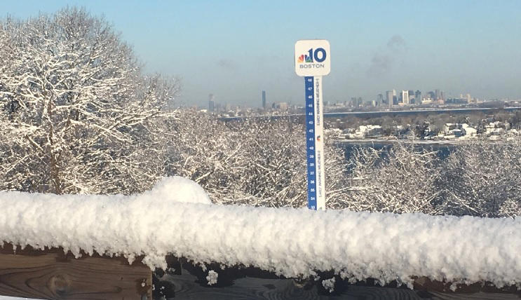 MAP: How many inches have fallen so far? Check latest snow totals near you