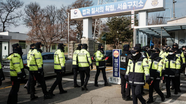 South Korea's impeached president spends first night in jail