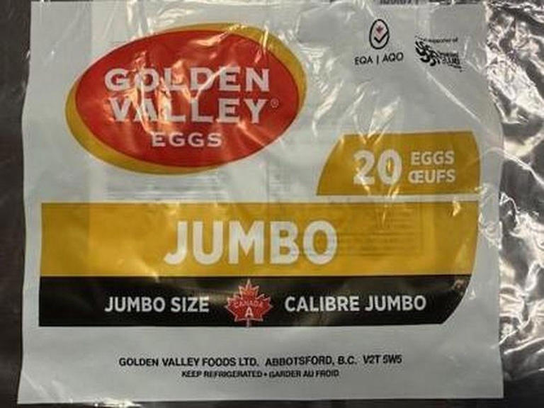 Egg recall Six brands sold in B.C. and other provinces recalled over