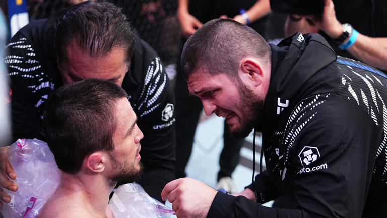 Khabib Nurmagomedov calls Islam Makhachev ‘best in the world,’ sends
