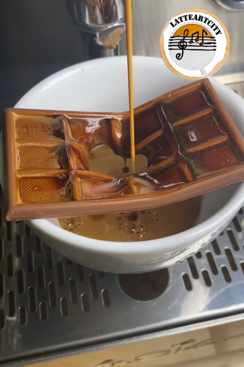 Sättigender Schokoladen-Espresso