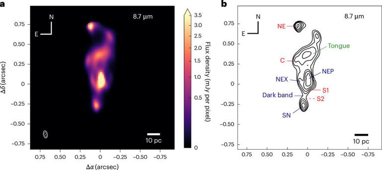 史上最清晰：超大质量黑洞“进食”高清照曝光
