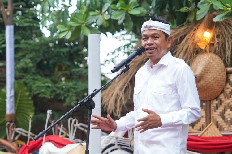 Gubernur Jawa Barat terpilih Dedi Mulyadi.
