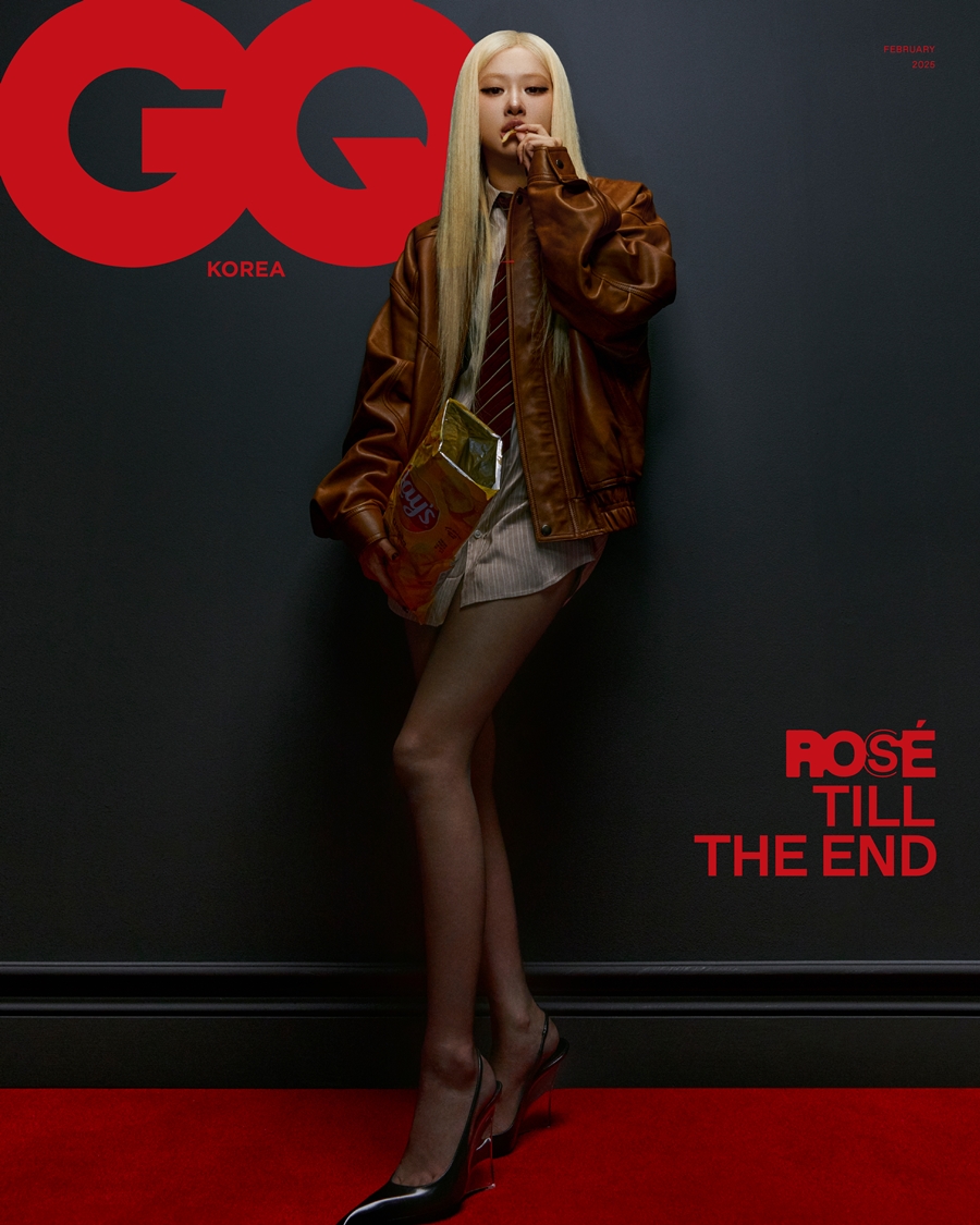 フォト】BLACKPINKロゼ「サンローラン2025春夏コレクション」グラビア公開