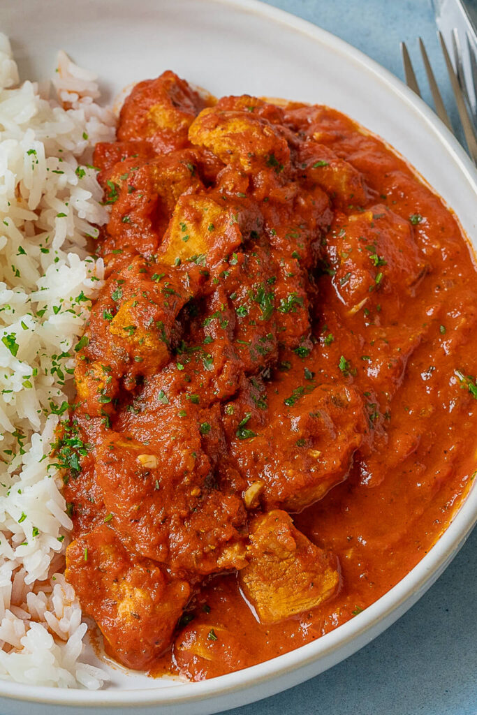 Gyros in Tomaten Sahne Sauce - fertig in 20 Minuten