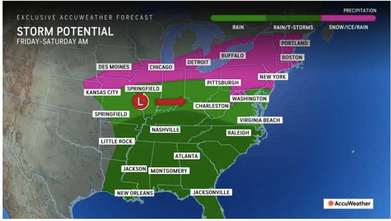 Massive Storm Taking Aim At Northeast Here's Latest Timing, Track