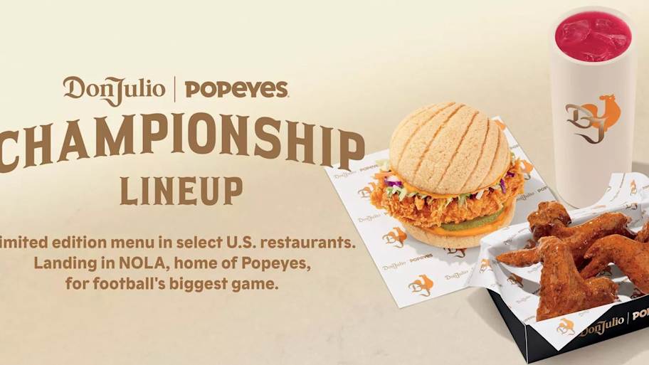 We finally know what the Don Julio x Popeyes collab will consist of