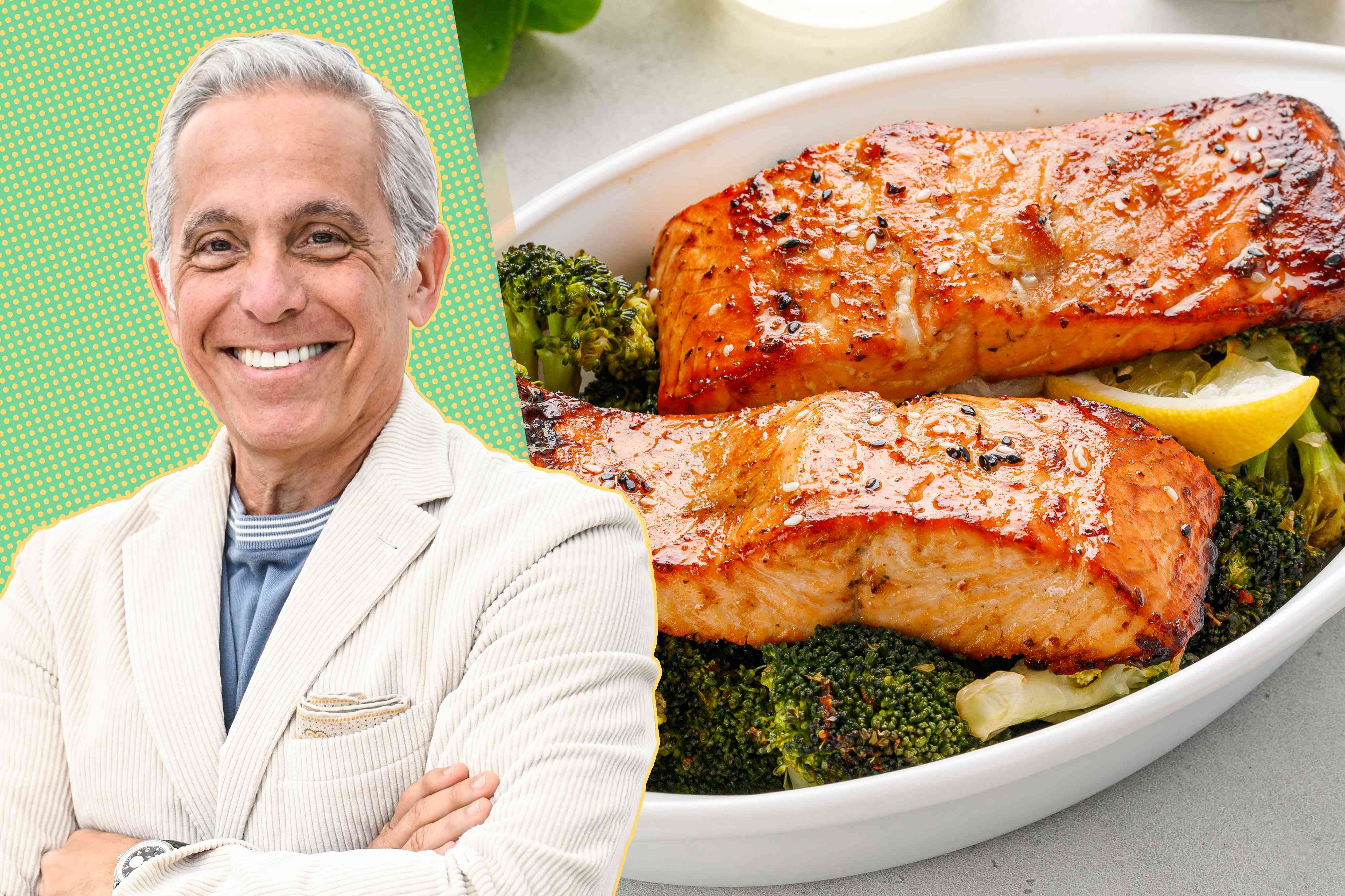 Geoffrey Zakarian's easy tip for better baked salmon