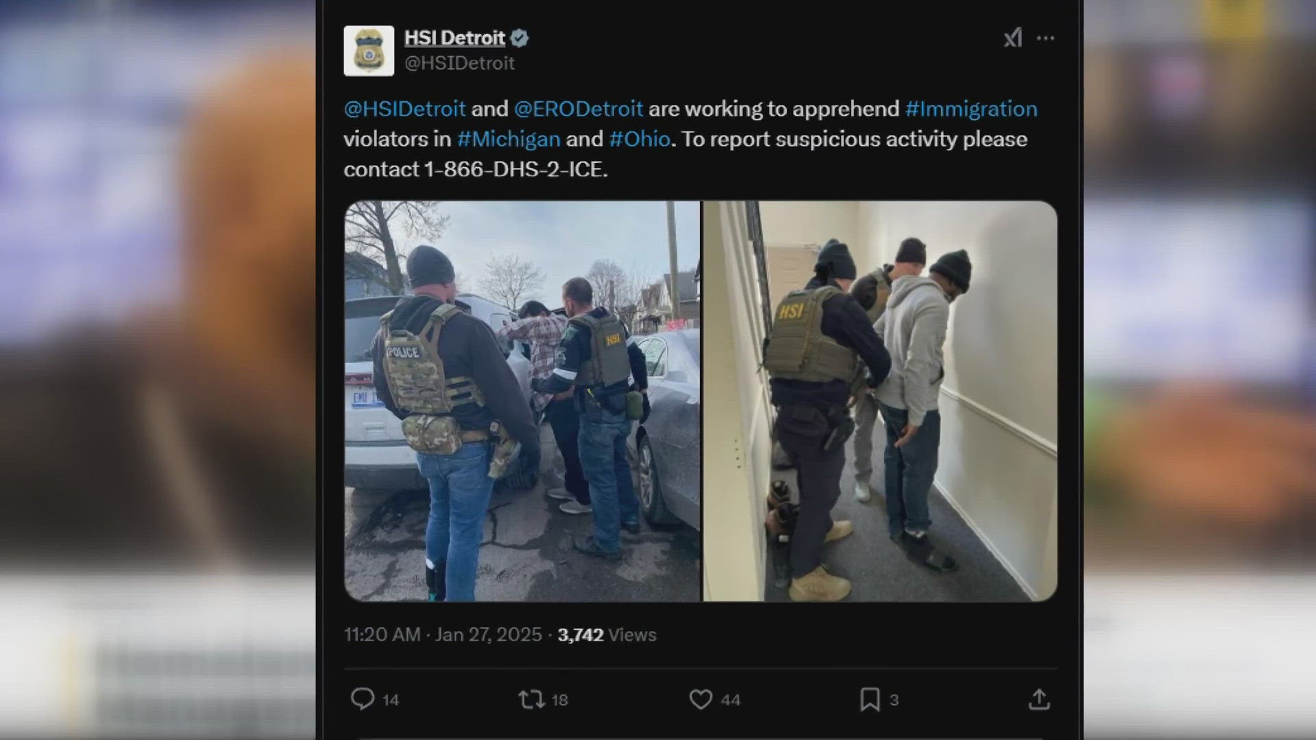 ICE raids spread into Northeast Ohio communities