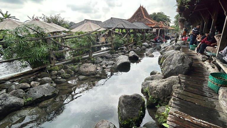 Umbul Kemanten yang berlokasi di Desa Sidowayah, Kecamatan Polanharjo, Klaten. (TribunSolo/Ibnu Dwi Tamtomo)