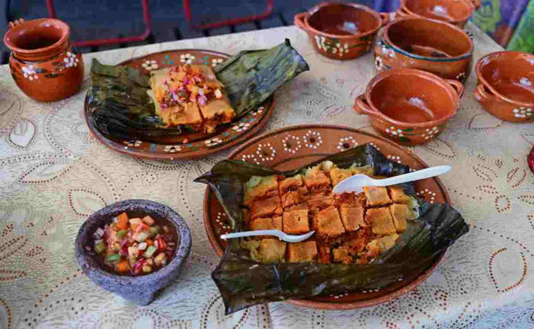 Tamales oaxaqueños. Foto: Diego Simón | El Universal