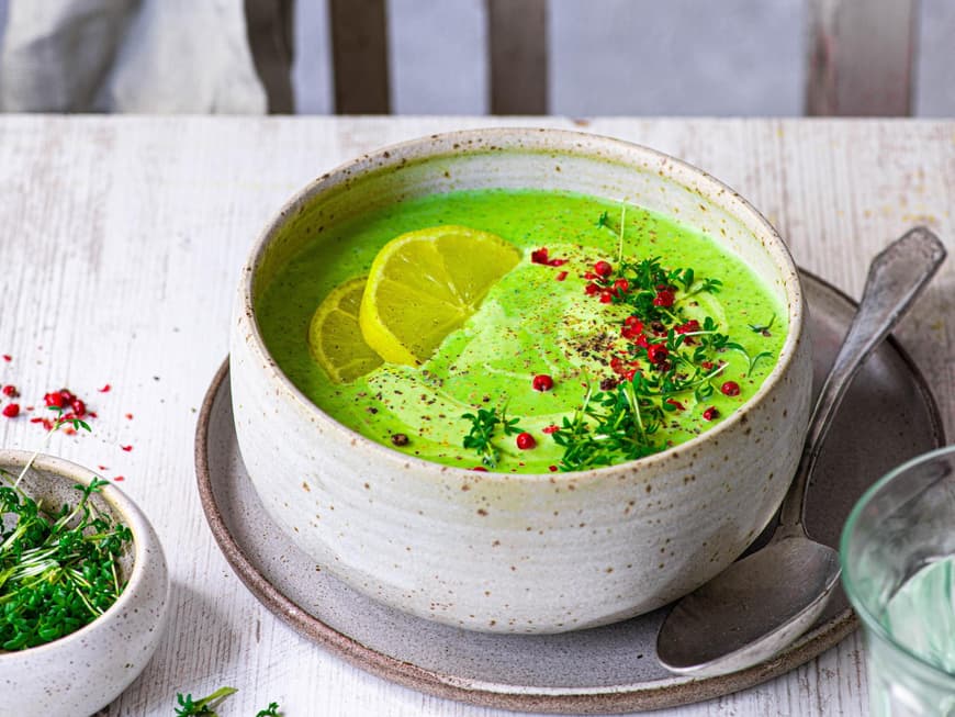 Rezept für Zucchini-Cremesuppe