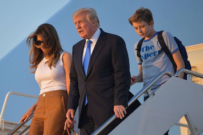 Heartbreaking reason' why Barron Trump always carries black backpack with him