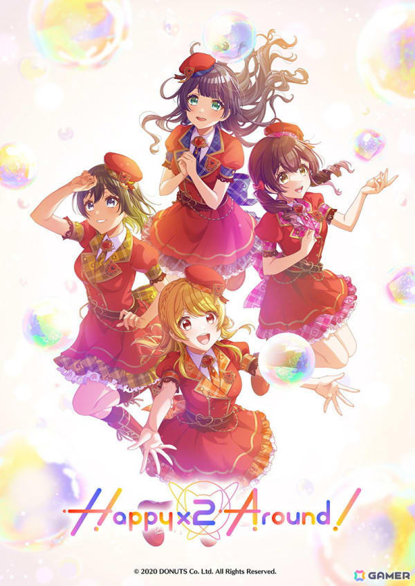 D4DJ」Happy Around! 5th LIVE「Happy×2 Around!」のキービジュアルが