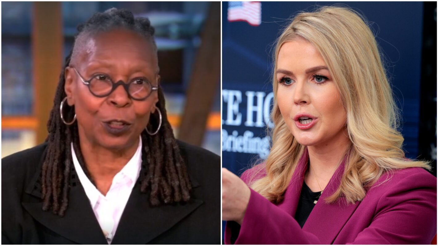 ‘The View’ Whoopi Goldberg Excoriates New Trump Press Secretary Over