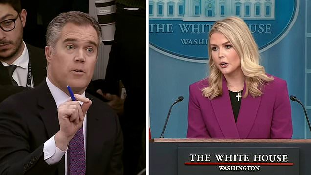 NBC's Peter Alexander clashes with new WH press secretary | Watch