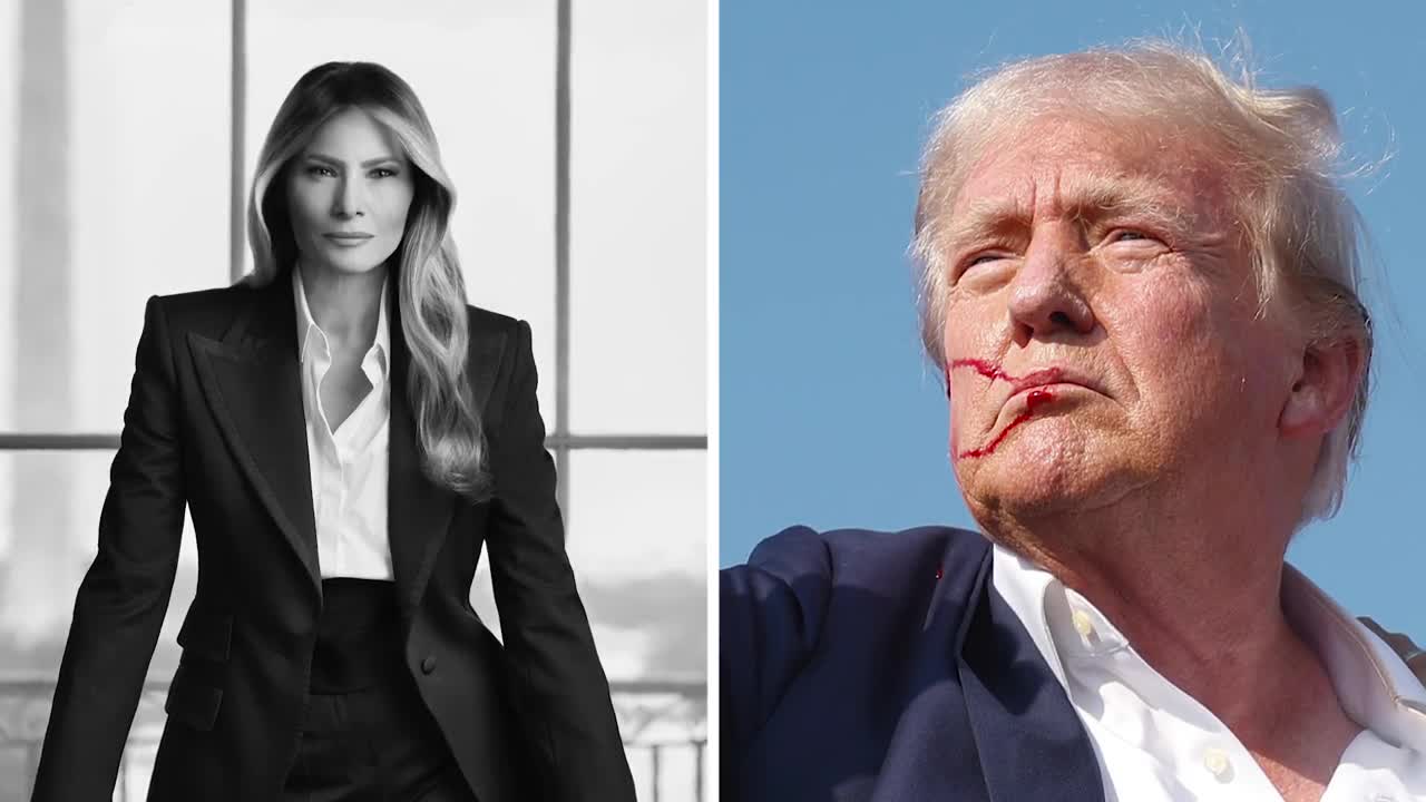 Melania Trump's Official Portrait Has The Going Wild