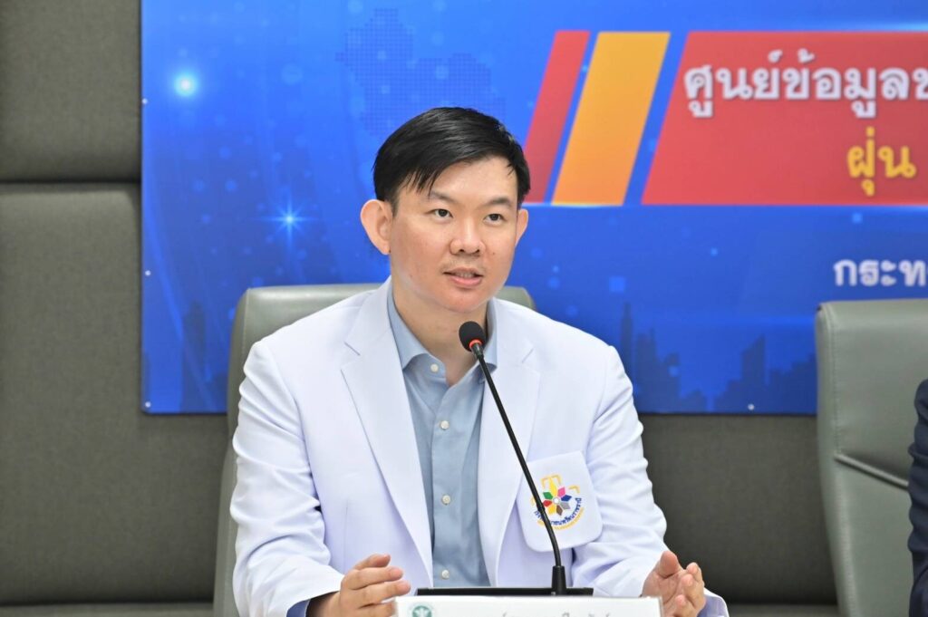 แพทย์ ชี้อัตรายจากฝุ่นPM2.5 อาจไม่ได้เกิดทันตา แต่มีผลกระทบช้าไปได้ถึง 5 วัน แถมเพิ่มโอกาสเจ็บป่วยถึง 0.38%