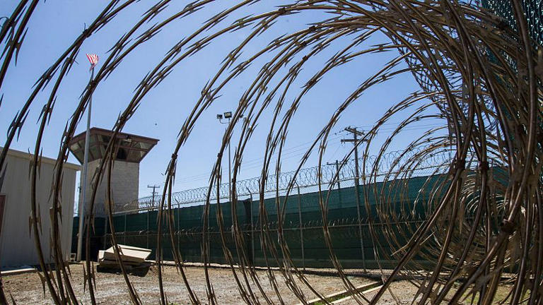 Centro de detenção na Base Naval da Baía de Guantanamo, Cuba. AP Photo/Alex Brandon