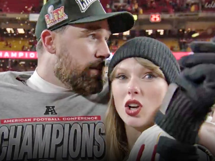 New Video Shows Taylor Swift Gushing After AFCCG, 'Not A RealLife