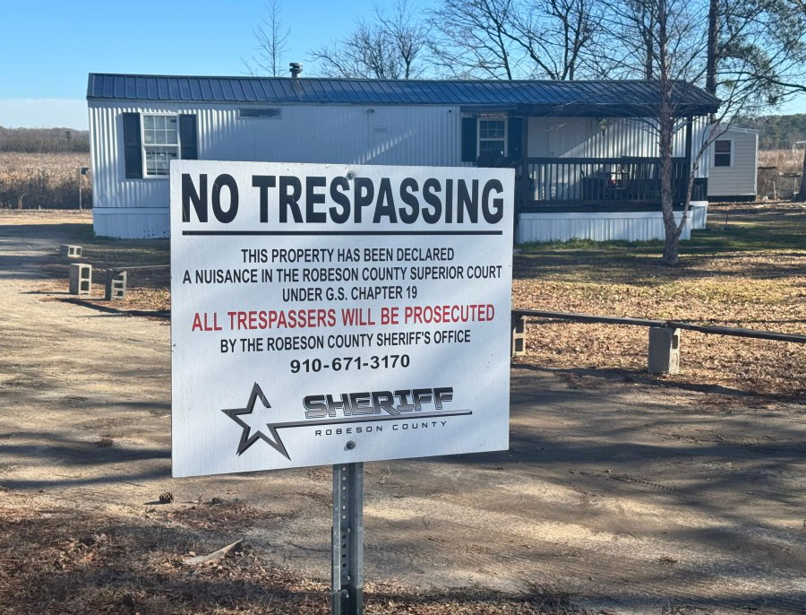 Robeson County judge s order shuts down nuisance property in Red Springs Robeson County judge s order shuts down nuisance property in Red Springs