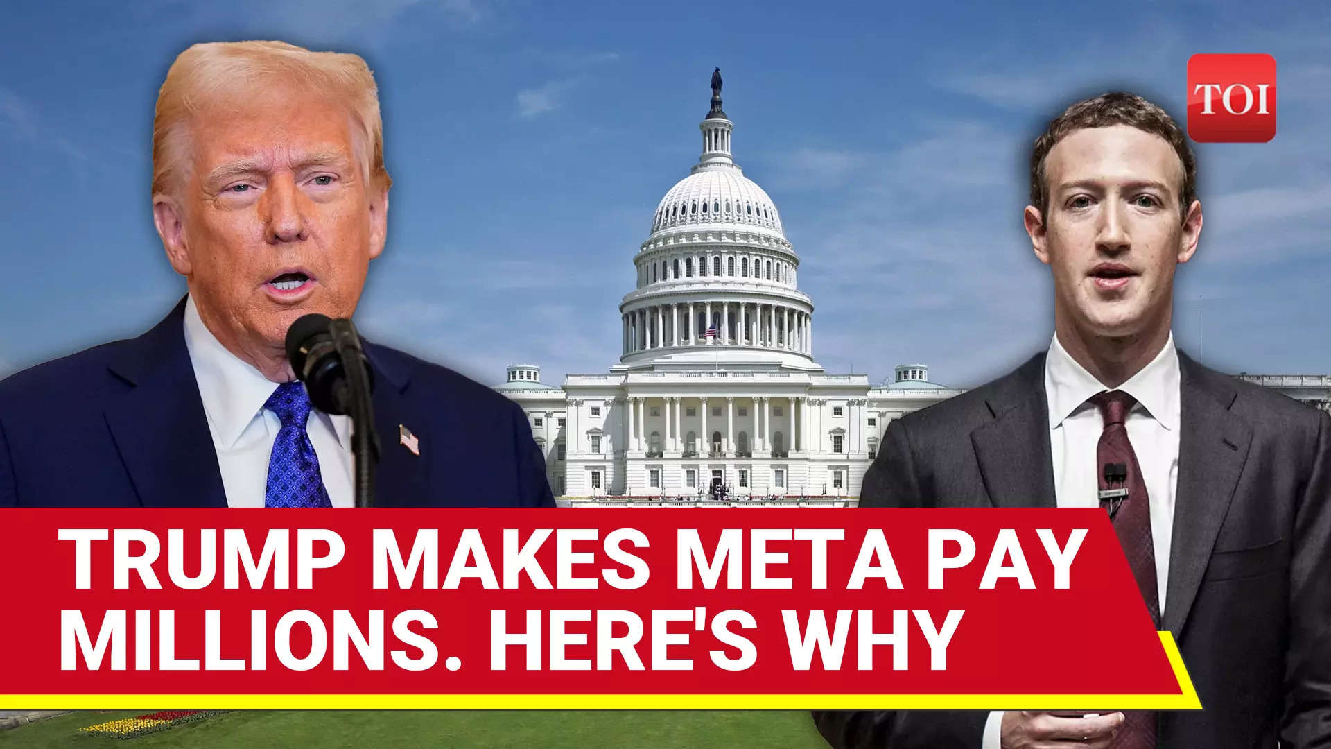 Meta Agrees To Pay 25 MN To Trump, Settles Lawsuit Over Jan. 6 Account