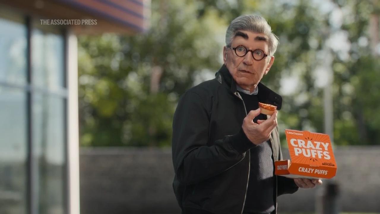 Stars send themselves up in Super Bowl ads | Watch