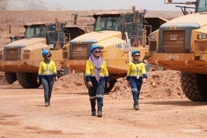Merdeka Copper Gold (MDKA) Capai Pendapatan US$ 854,6 Juta di Semester I-2025