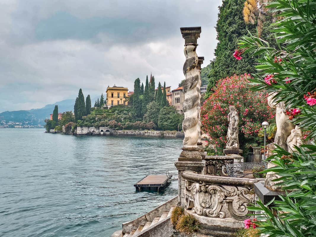 This Lakeside Village on Lake Como Has Beautiful Villas, Stunning Views ...